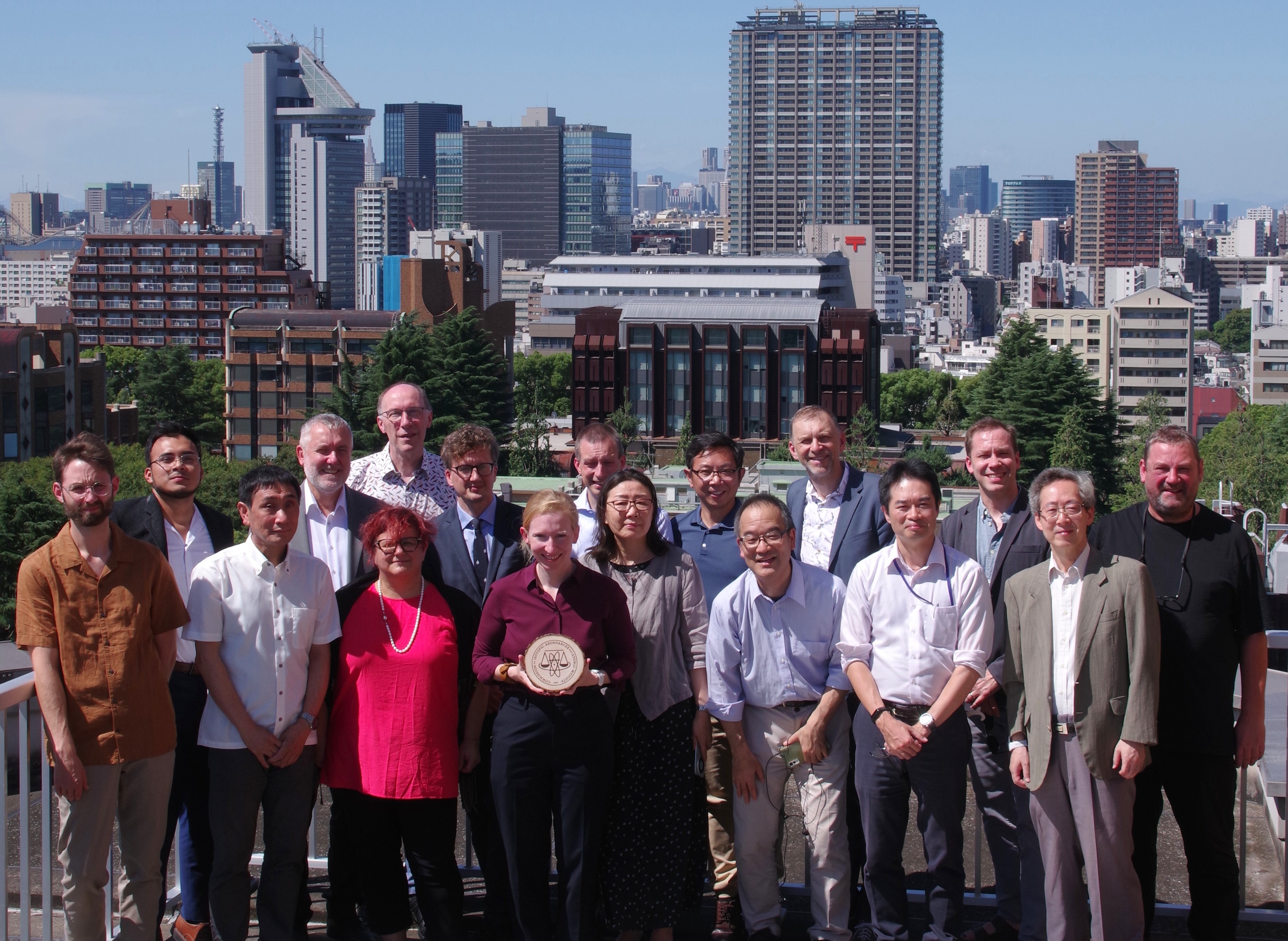 Members of the Atomic Weights Commission at the 2025 biennial meeting in Tokyo (Japan)